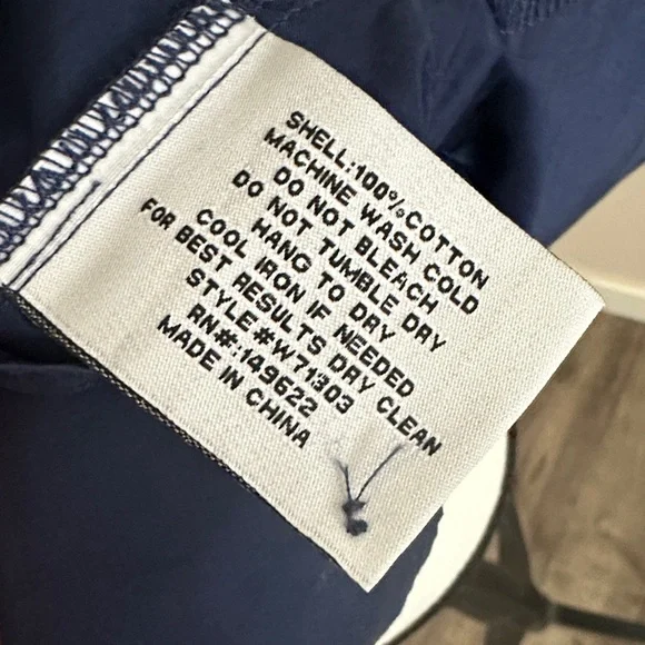 Walter Baker Navy casual Shirt Dress - Picture 8 of 9